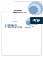 Secondary Storage Device