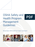 OSHA SHPM Guidelines