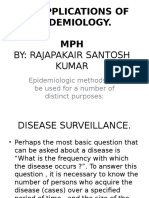 Applications of Epidemiology