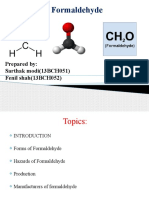 Preparation of Formaldehyde