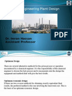 Chemical Engineering Plant Design: Dr. Imran Hassan Assistant Professor