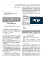 Ordenanza Que Modifica El Artículo 39° de La Ordenanza #444-MPL - Reglamento de Organización y Funciones (ROF)