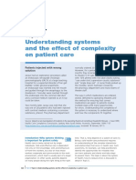 The Effect of System Complexity On Patient Safety