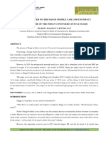 A Research Paper On The Maggi Muddle Case and Its Impact On The Psyche of The Indian Consumers (18 To 24 Years)