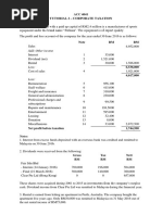 ACC 4041 Tutorial - Corporate Tax 2