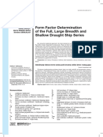 Form Factor Determination of The Hull