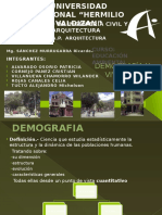 Demografía y Vivienda