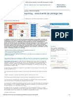 Tableau de Bord Et Reporting - Instruments de Pilotage Des Managers