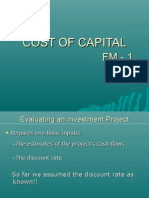 Cost of Capital