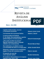 Ravier, Adrián - 2008 - Dos Tradiciones y Un Debate en Torno A La Neutralidad Del Dinero en El Largo Plazo, RAI No. 2, Fundación Hayek.