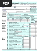 U.S. Individual Income Tax Return