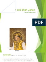 Shah Jahan and Jahangir