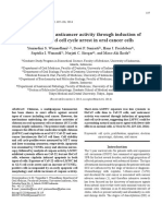 Chitosan Exerts Anticancer Activity Through Induction of Apoptosis and Cell Cycle Arrest in Oral Cancer Cells