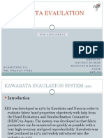 Kawabata Evaulation System: Fom Assignment