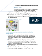 Mantenimiento Al Sistema de Alimentacion de Combustible