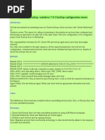 Troubleshooting Oracle Backup Failures During Backup Tool Migrations