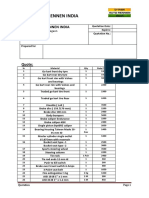 # Sample Quotation Copy For Go Kart Spares