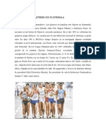 Historia Del Atletismo en Guatemala