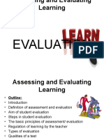 Measurement and Evaluation