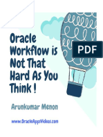 OracleWorkflowIsNotThatHardAsYouThink ArunkumarMenon V 0