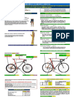 Biomecánica y Tallaje MTB y Carretera