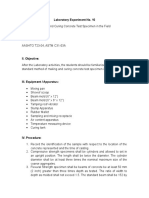 Lab Report 10 Making and Curing Concrete Test Specimen in The Field