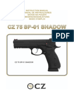 Manual de Instrucciones CZ 75 SP 01 Shadow Es