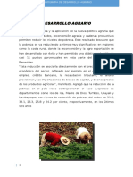 Desarrollo Agrario