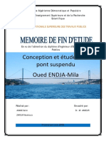 Conception Et Étude Dun Pont Suspendu PDF