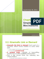 CH 5 Simple Mechanisms