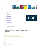 Topico de Instalacion Electrica