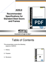 ANSI-SDI A250.8 Overview PDF