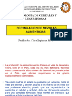 Clase Vii - Formulacion de Mezclas Alimenticias