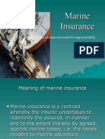 Marine Insurance