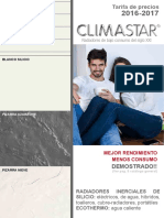 Climastar Tarifa 2016-2017