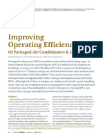 Improving Operating Efficiency: of Packaged Air Conditioners & Heat Pumps