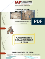 Semana 3 Planeamiento y Organizacion de La Obra