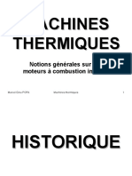 MACHINES THERMIQUES II - Generalites