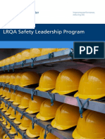 LRQA Safety Leadership Programme Brochure