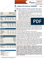 Jubilant Life Sciences (VAMORG) : Margins Solid But Revenue Growth Slips Again