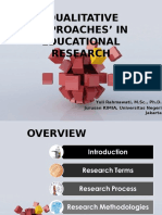 Different Approaches in Science Educational Research