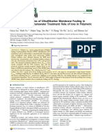 Molecular Mechanisms of Ultrafiltration Membrane Fouling 