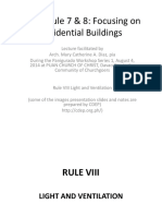 RULE 7 8 Swito Lecture Part 3 Rule VIII Light and Ventilation