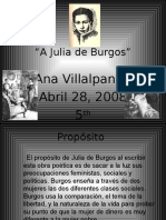 A Julia de Burgos