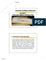 Lecture1 PortlandCement Introduction