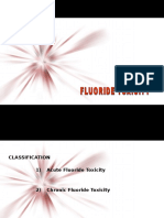 Fluoride Toxicity