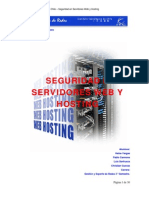 Seguridad en Servidores Web y Hosting