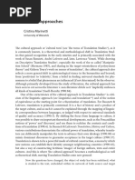 Marinetti Cultural Approach PDF