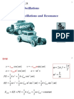 Damped Oscillations - Forced Oscillations and Resonance