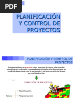 Planificacion y Control de Proyectos